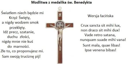 modlitwa św. Benedykta